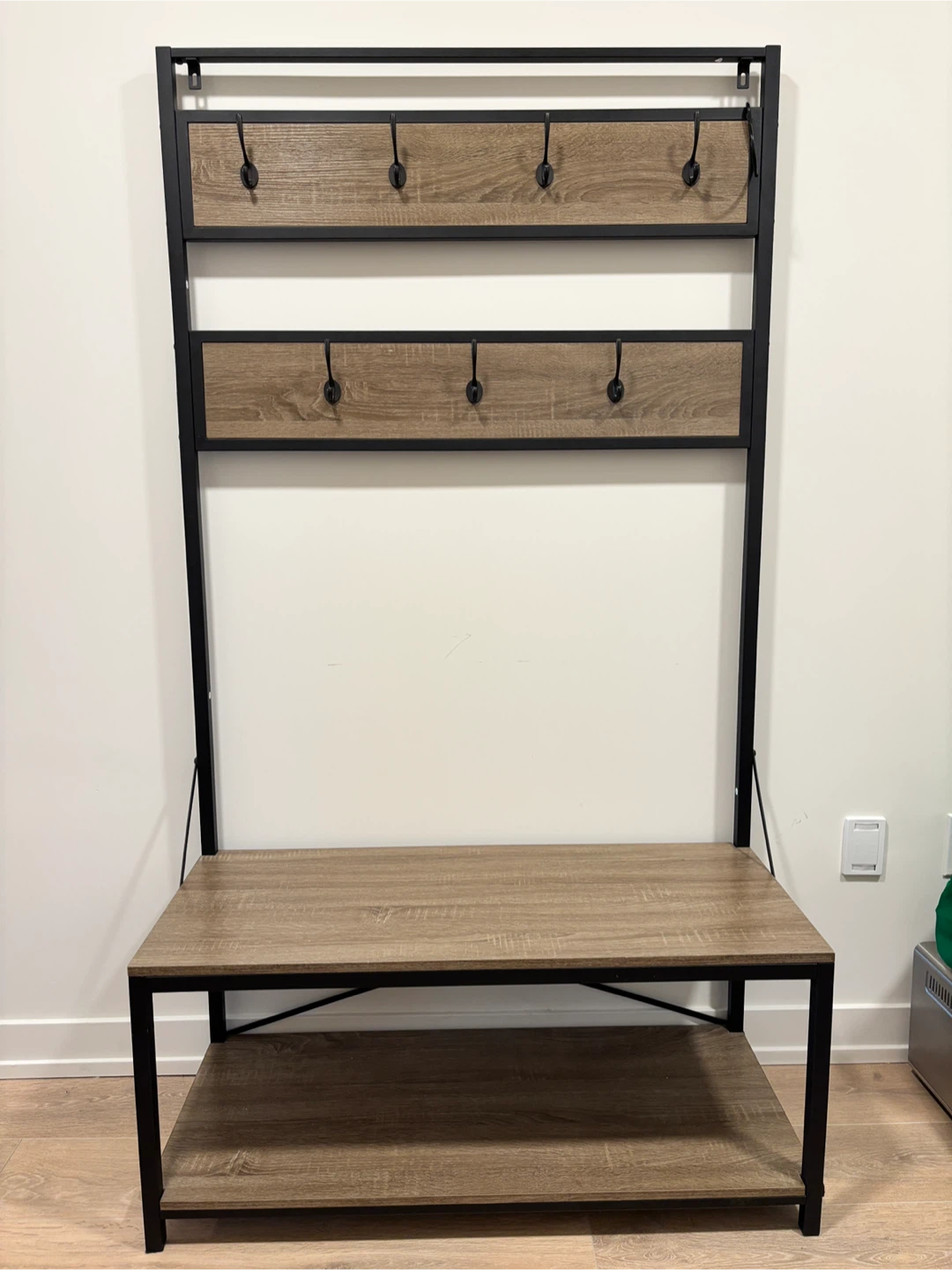 Bench, Shoe Storage, & Coat Rack - photo 2