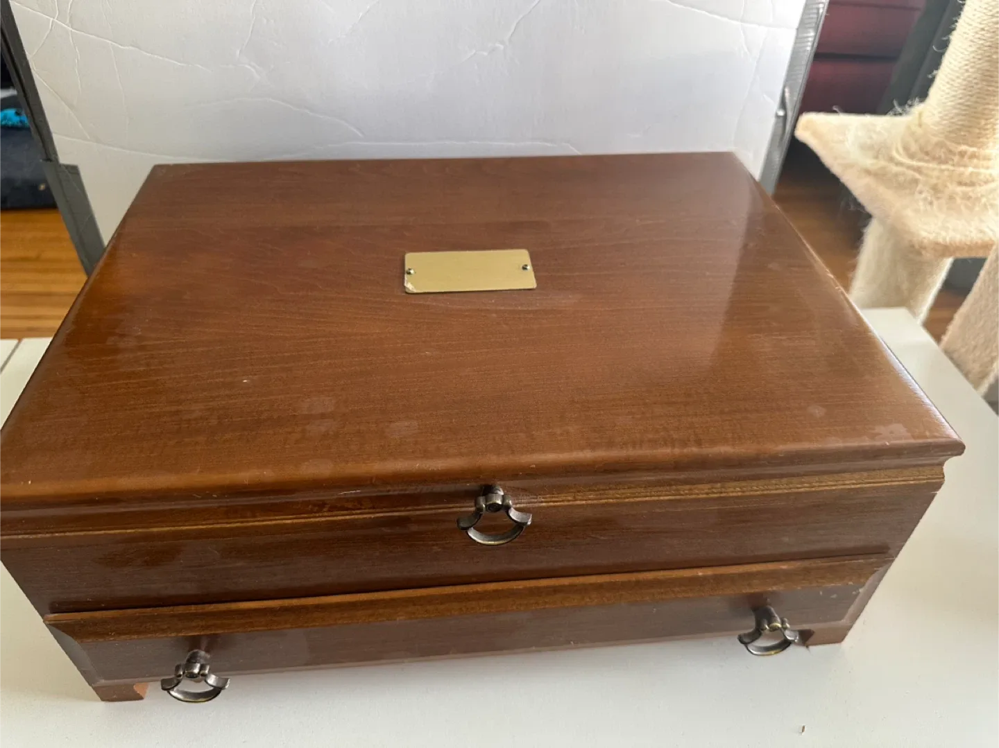 Oneida Silverware Chest