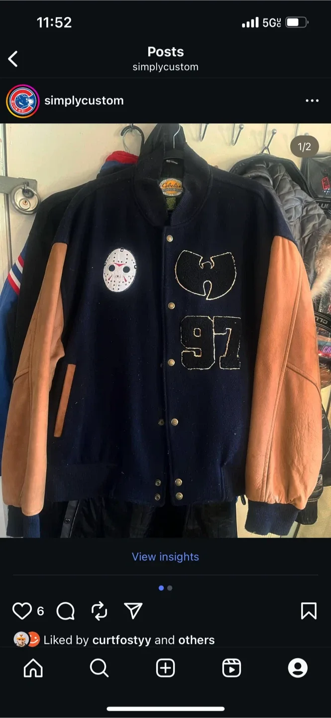 Cabela's Wu-Tang Clan Varsity Jacket