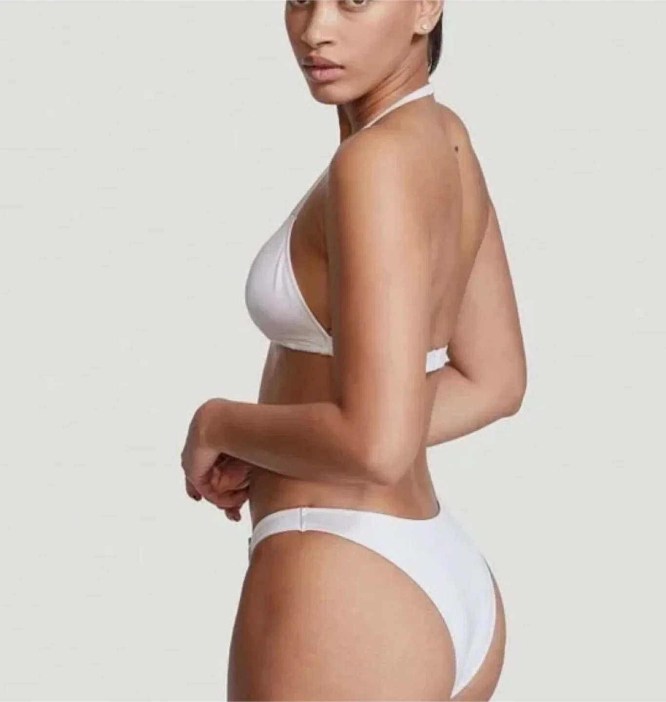 Victoria's Secret White Bikini Set in medium image indicator(2)