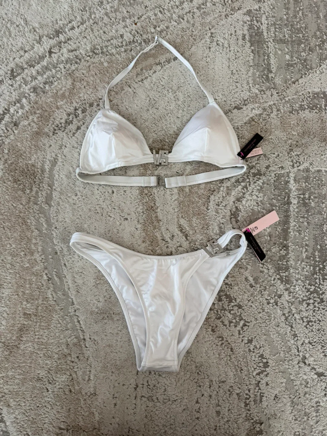 Victoria's Secret White Bikini Set in medium image indicator(4)