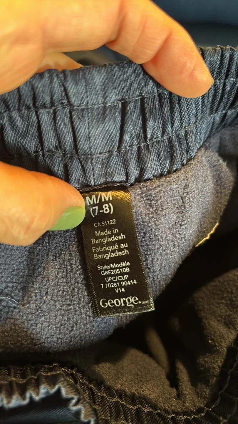 George M/M (7-8) Snow Pants - Navy Blue image indicator(3)