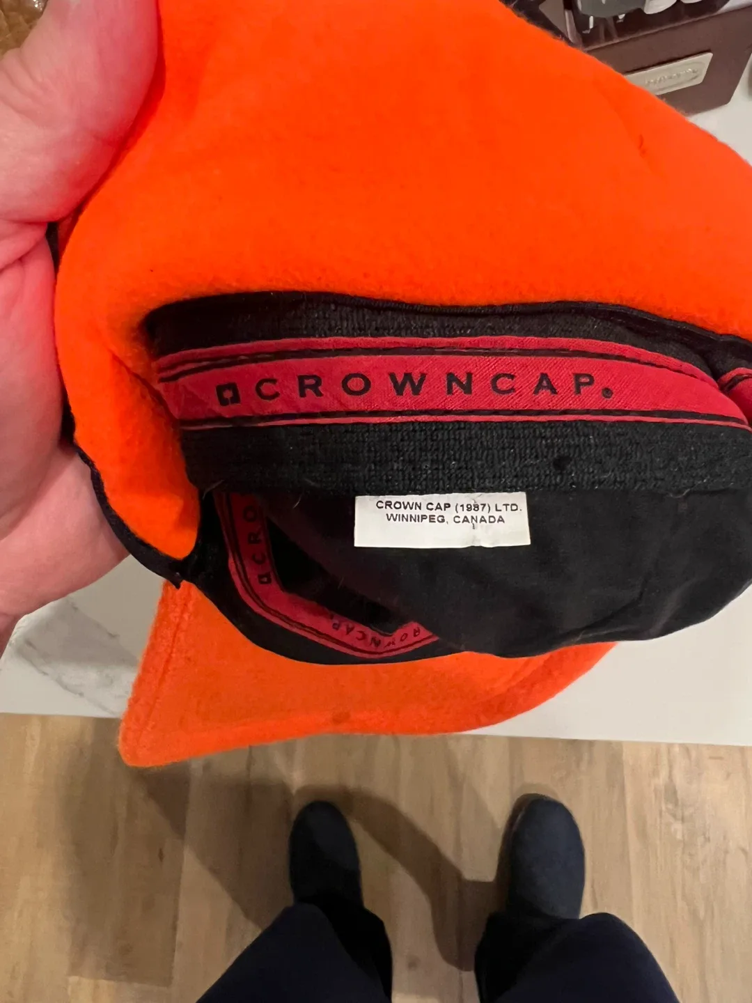 Dry Ice Hunting Crown Cap 2XL/2TG Orange Hat image indicator(8)