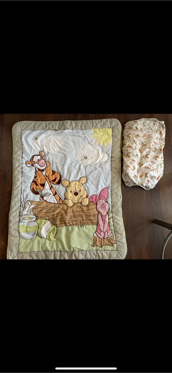 Winnie the Pooh Baby Crib Set
