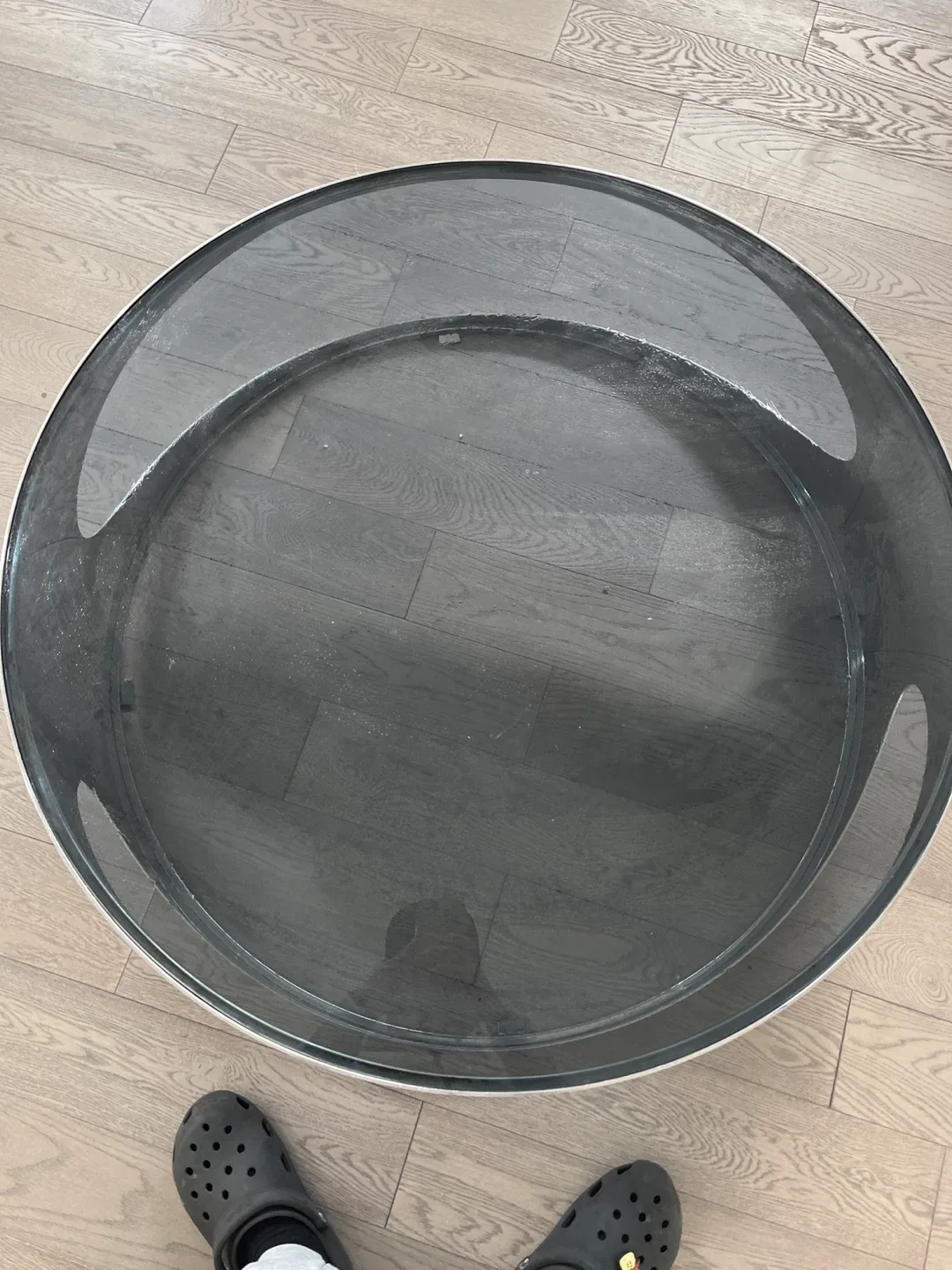 Round Glass Coffee Table