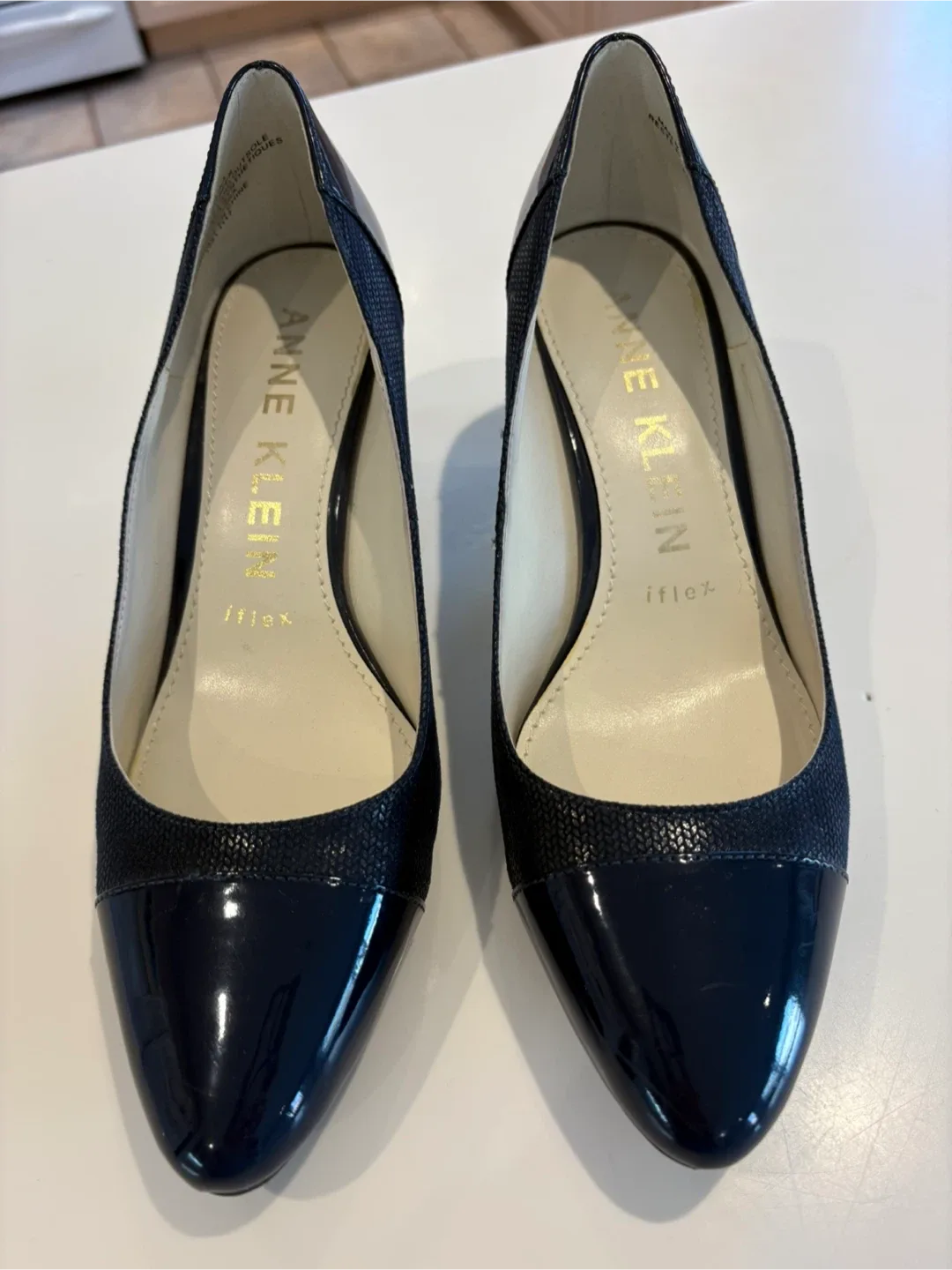Anne Klein  Navy Blue Heels