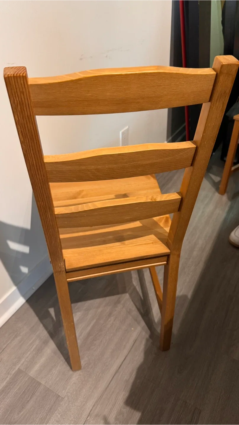 IKEA JOKKMOKK 4 Chairs - Antique Stain image indicator(4)