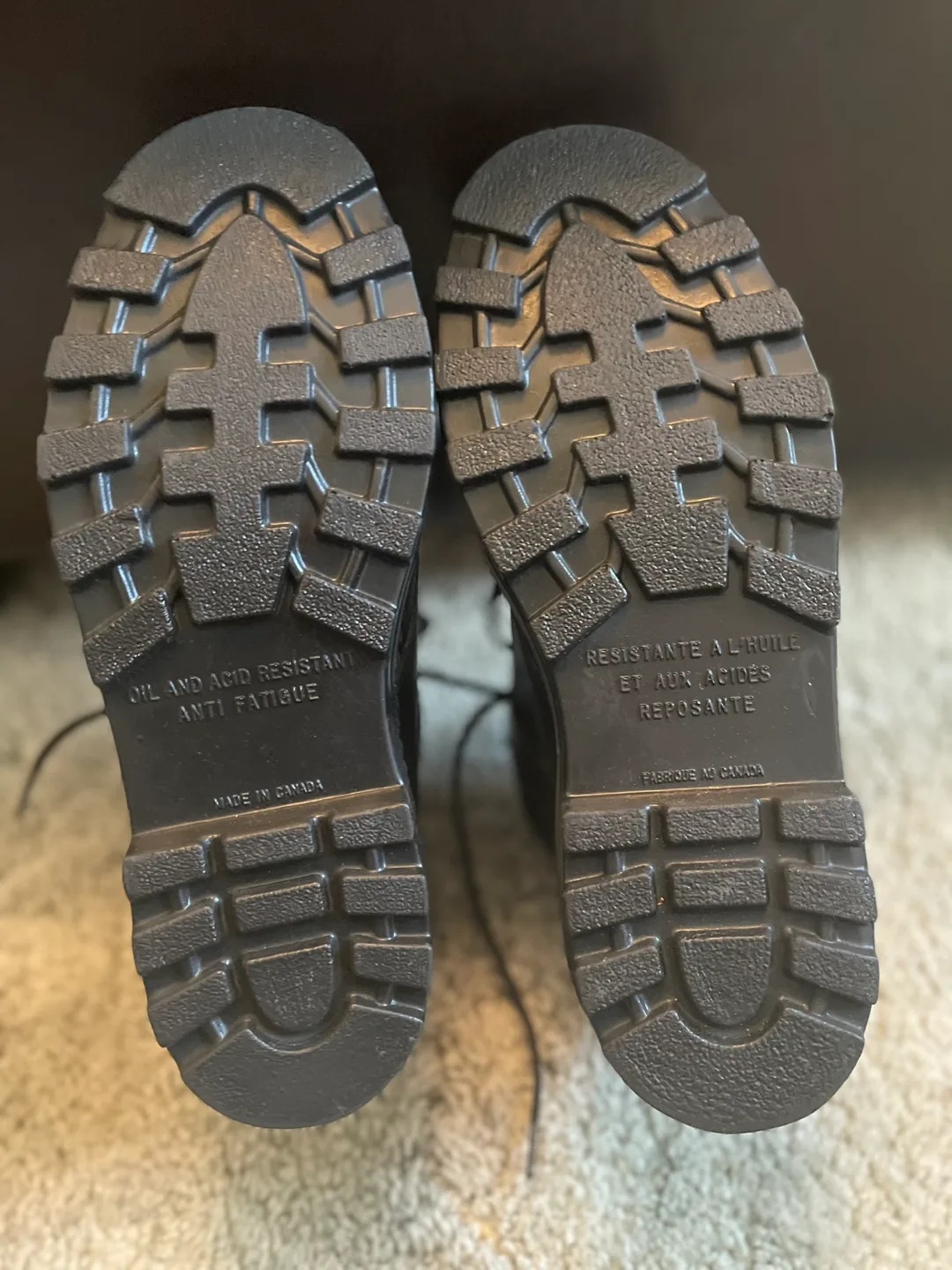 Terra Oil Resistant Black Work  steel toe Boots image indicator(4)