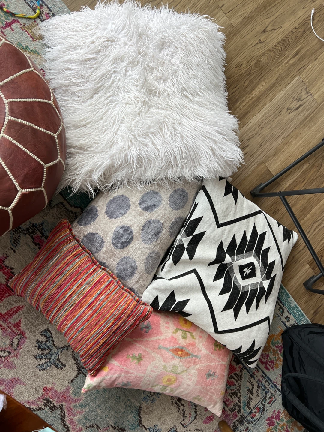 Assorted Decorative Throw Pillows