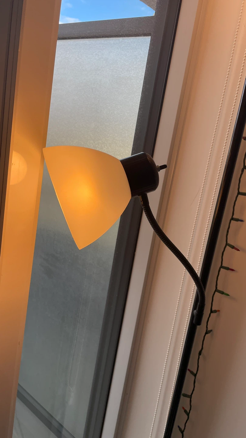 Torchiere Floor Lamp with Reading Light - photo 2