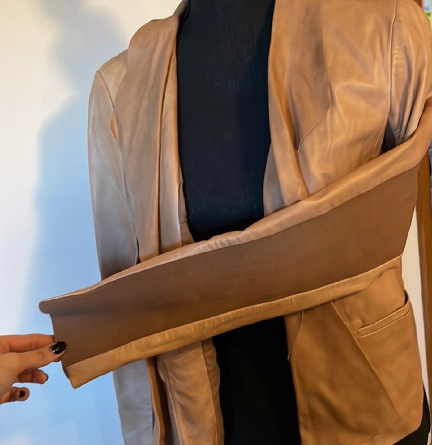 Trouvé Leather Jacket - photo 4