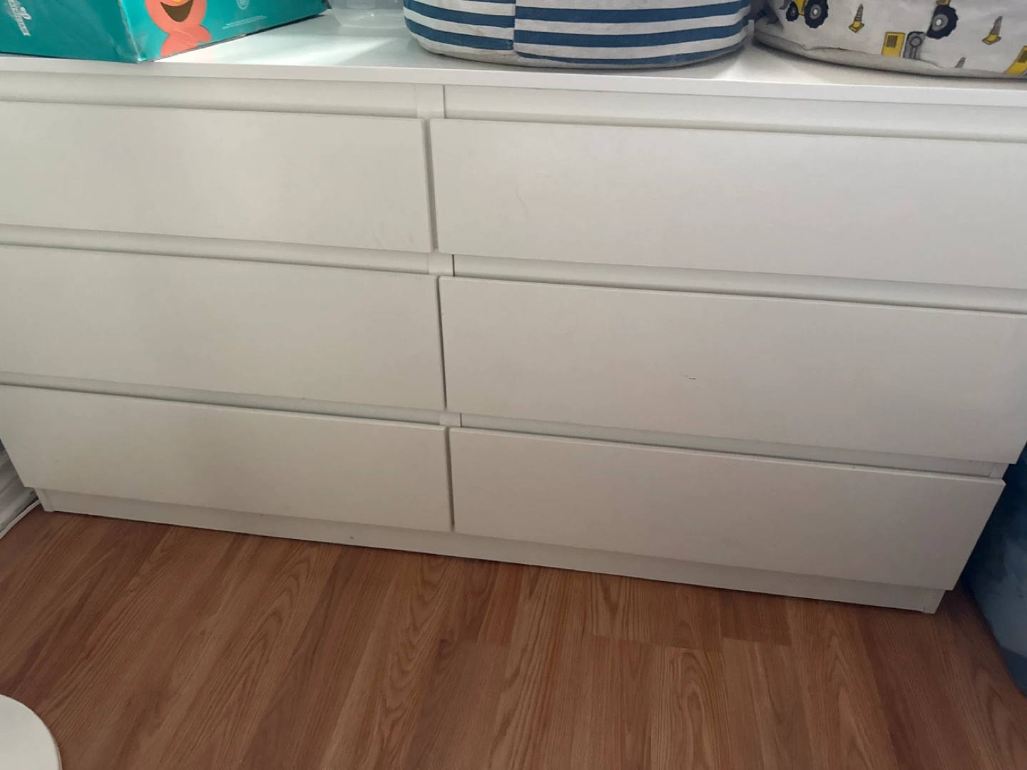 IKEA Hemnes White 6-Drawer Dresser - photo 2