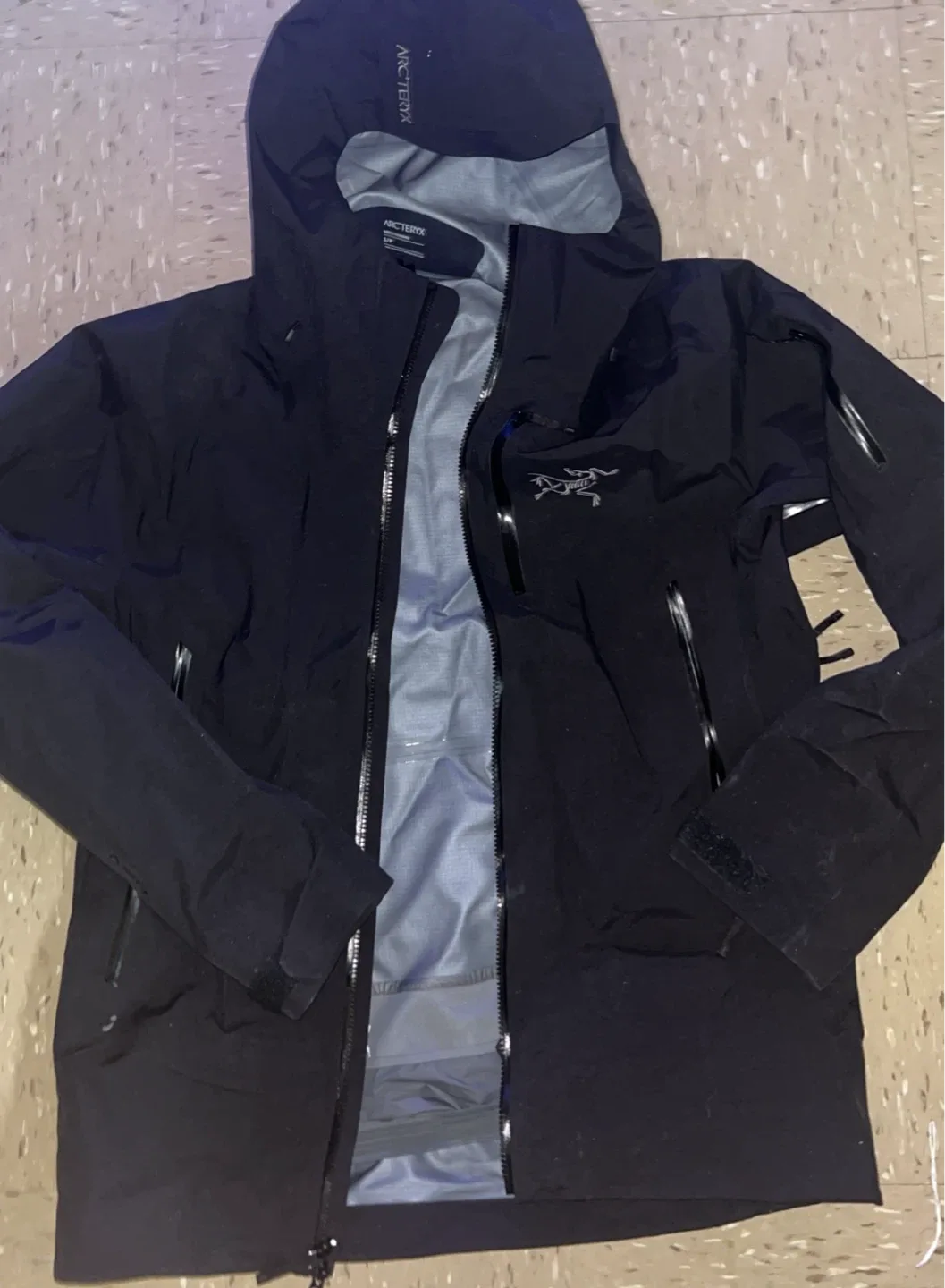 Arc'teryx Black Jacket - Size S