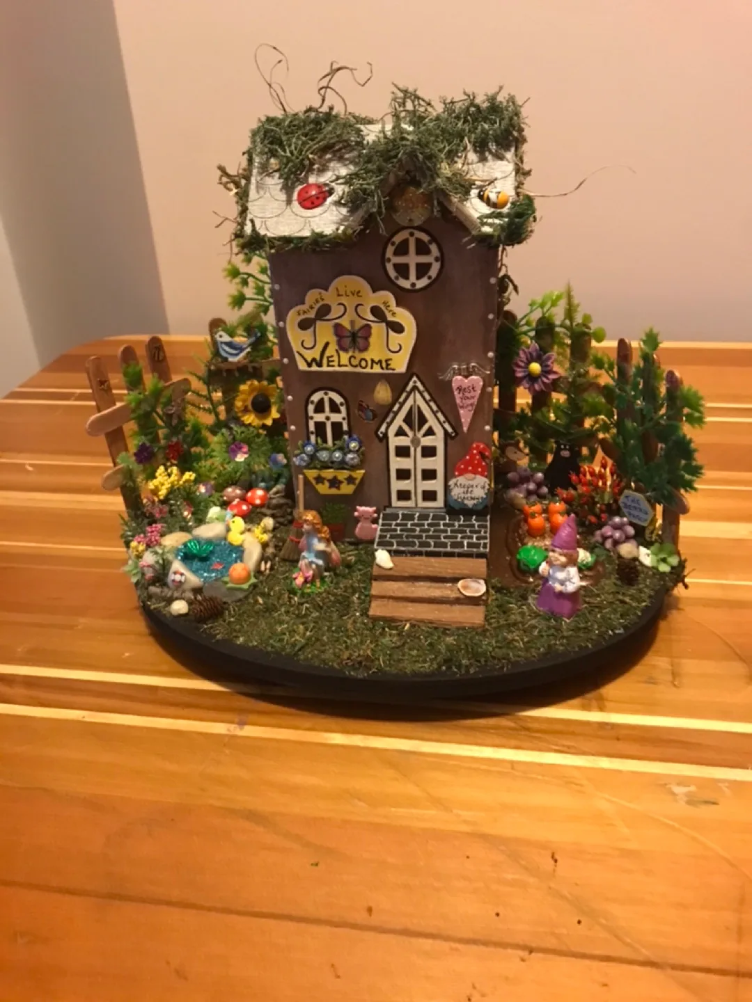 Handmade Fairy House Diorama