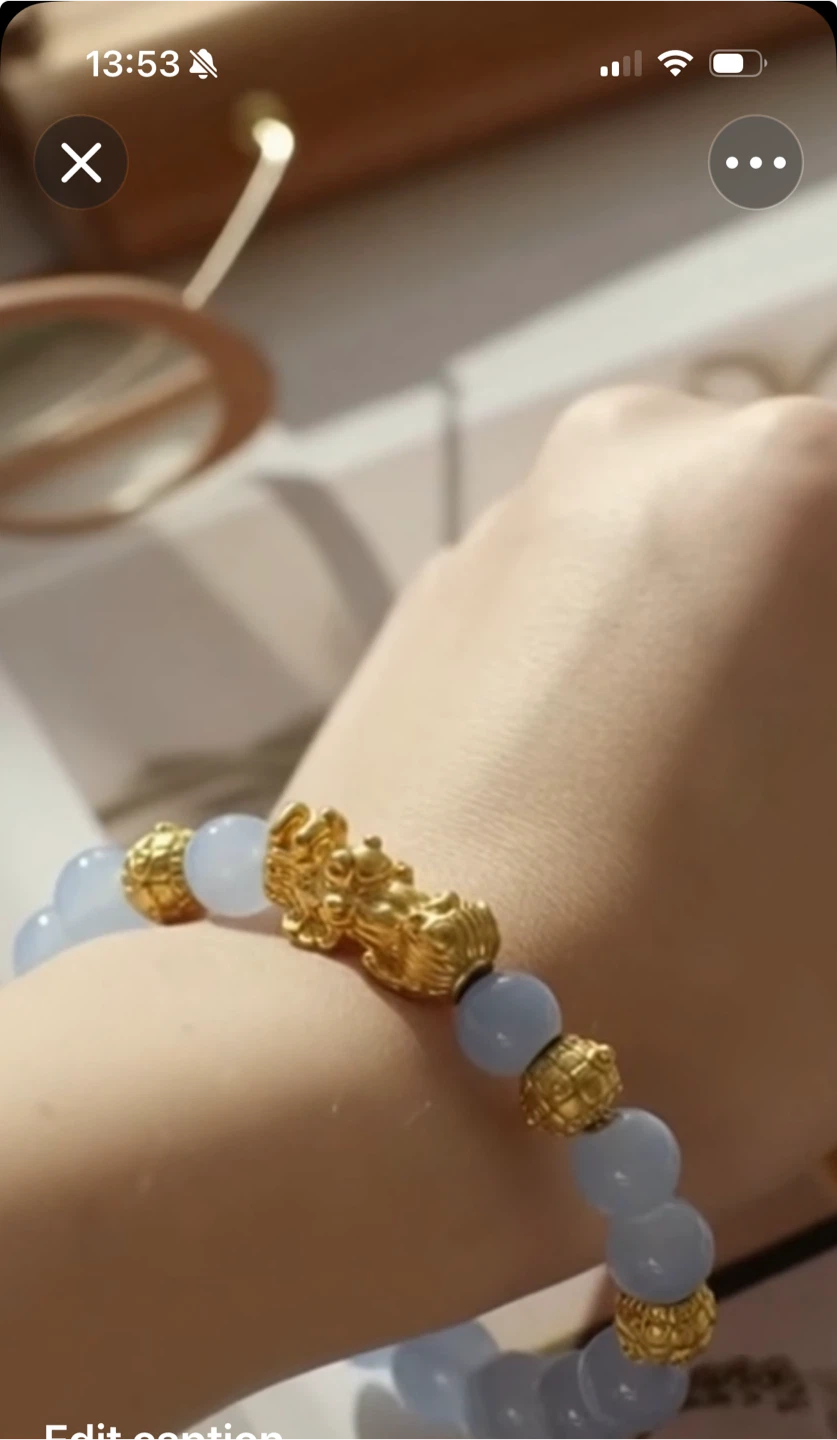 Beaded Bracelet with Gold Accent - photo 3