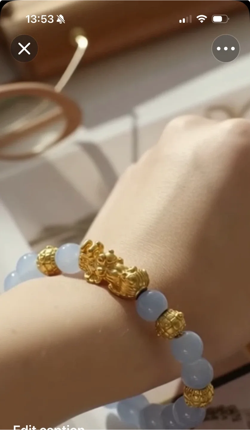 Beaded Bracelet with Gold Accent image indicator(3)