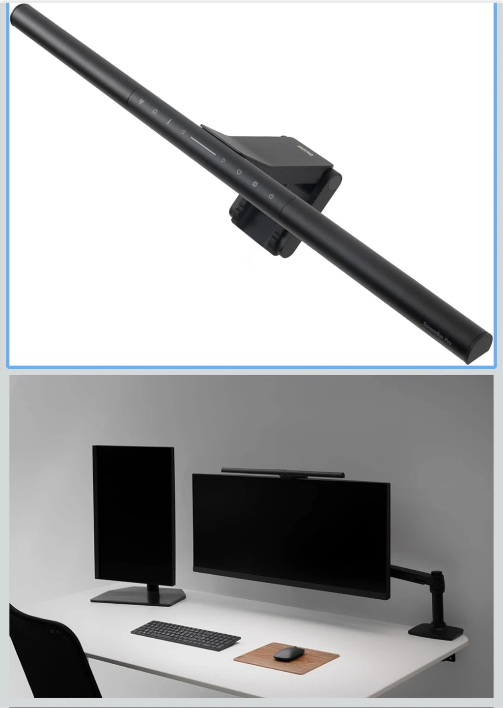 BenQ ScreenBar Pro Monitor Light - Like New! - photo 2