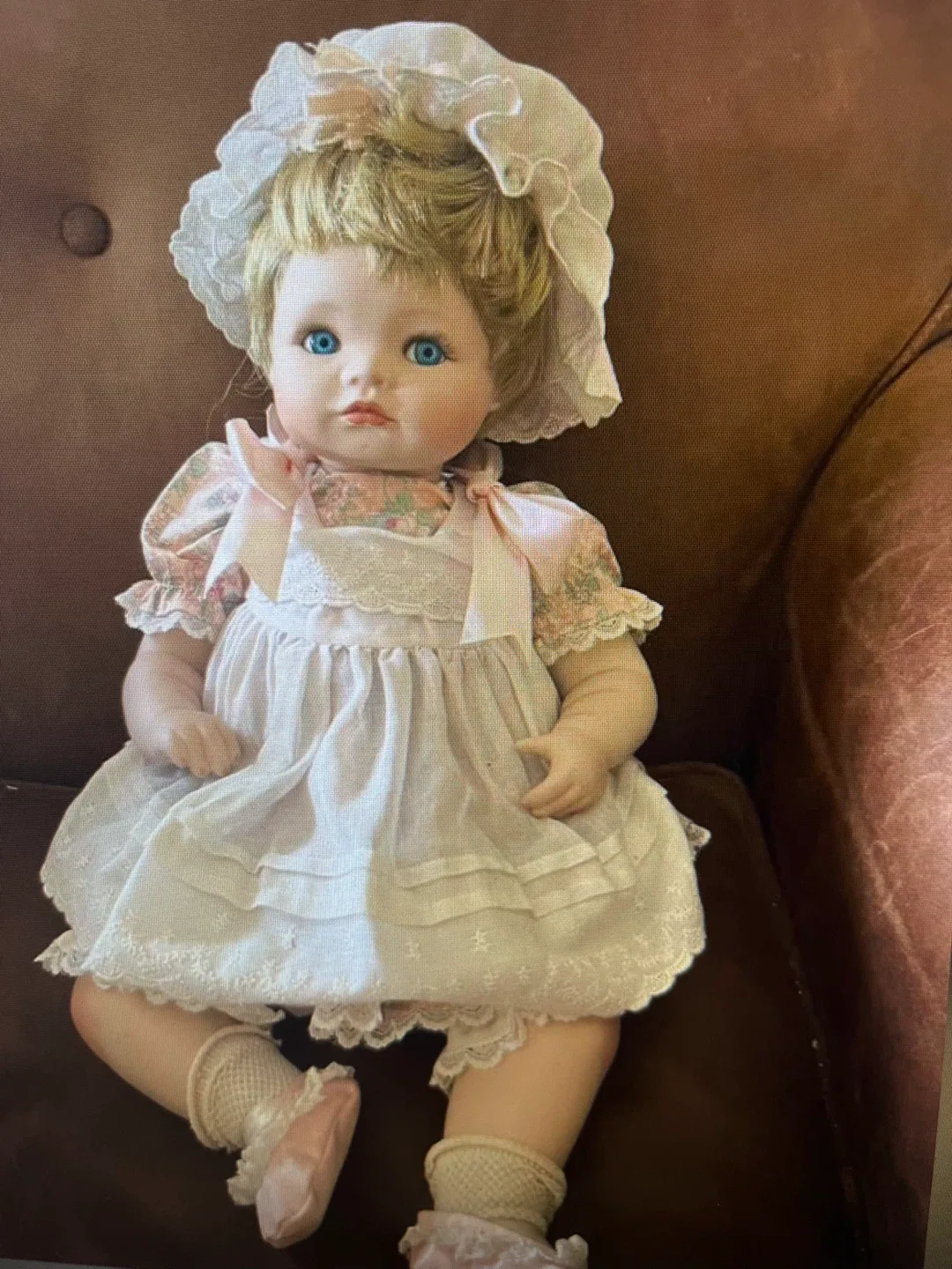 “Jessica” Porcelain Baby Doll