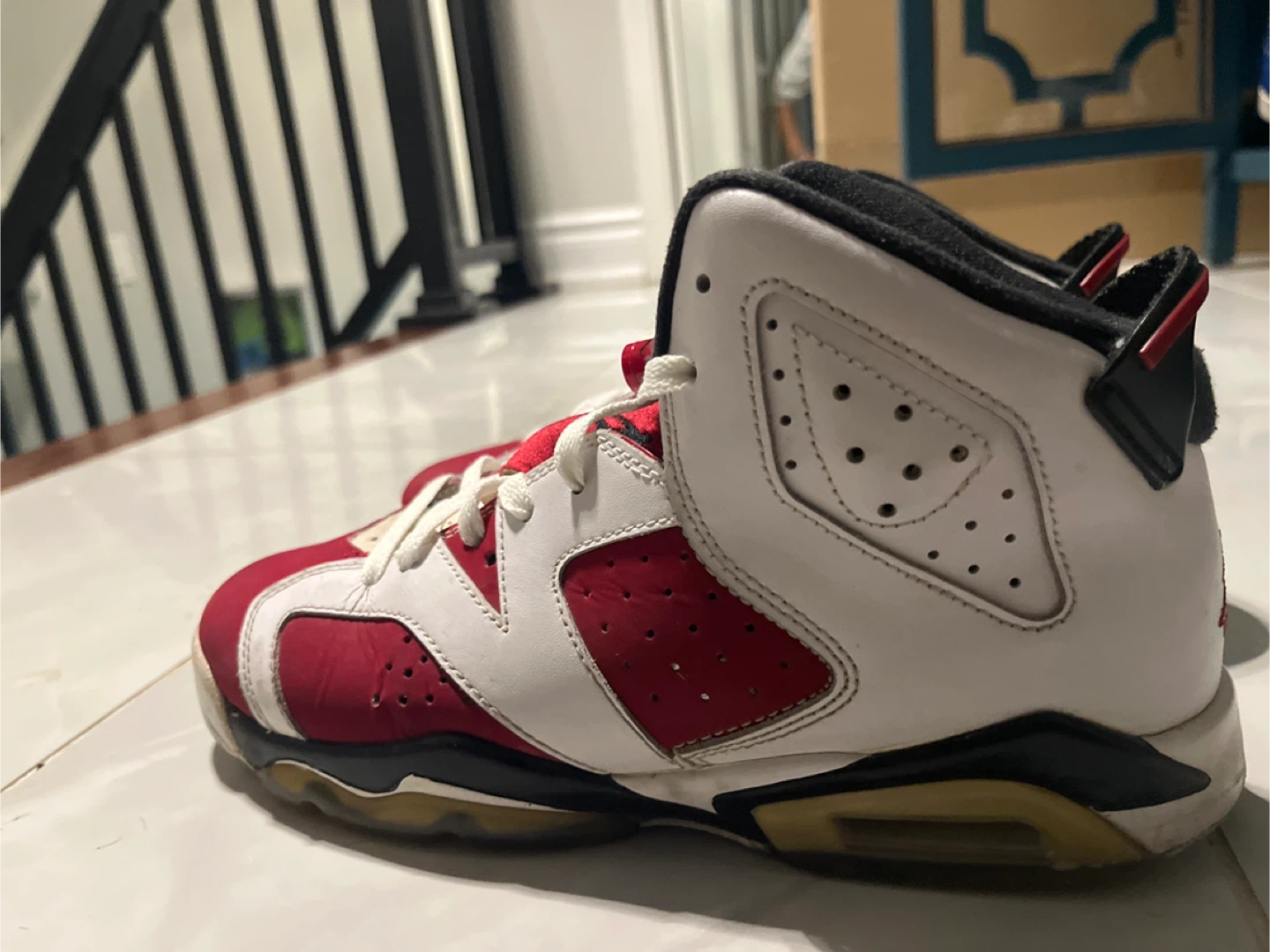 (6.5Y/8W) Jordan 6 Retro Carmine (2014) - photo 3