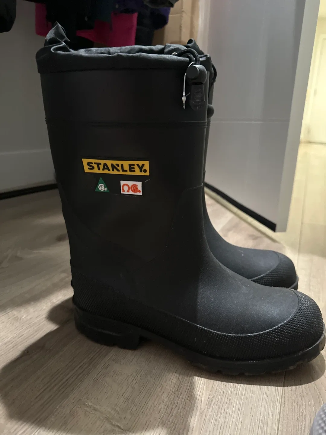 Stanley Black Rubber Boots