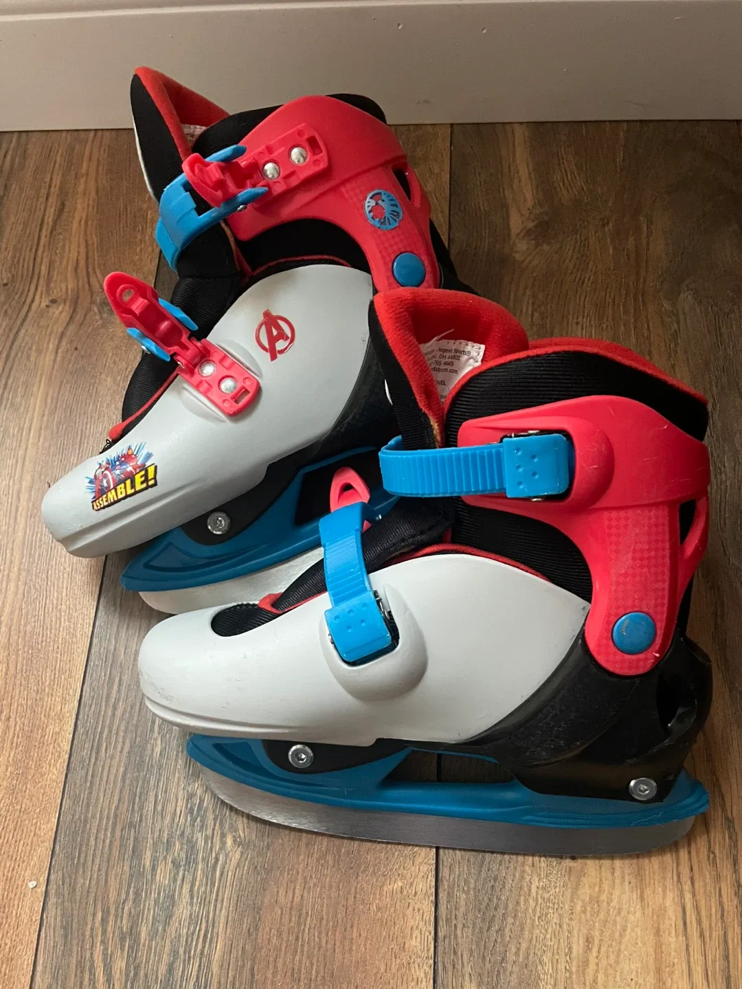 Marvel Avengers Adjustable Kids Ice Skates