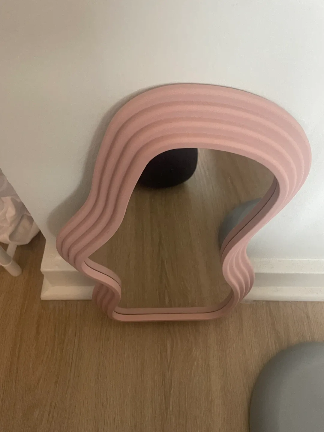 MOVING SALE pink wall mirror