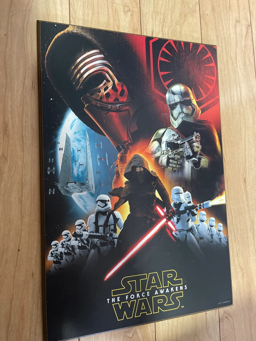 Stars Wars wood printed picture - photo 2