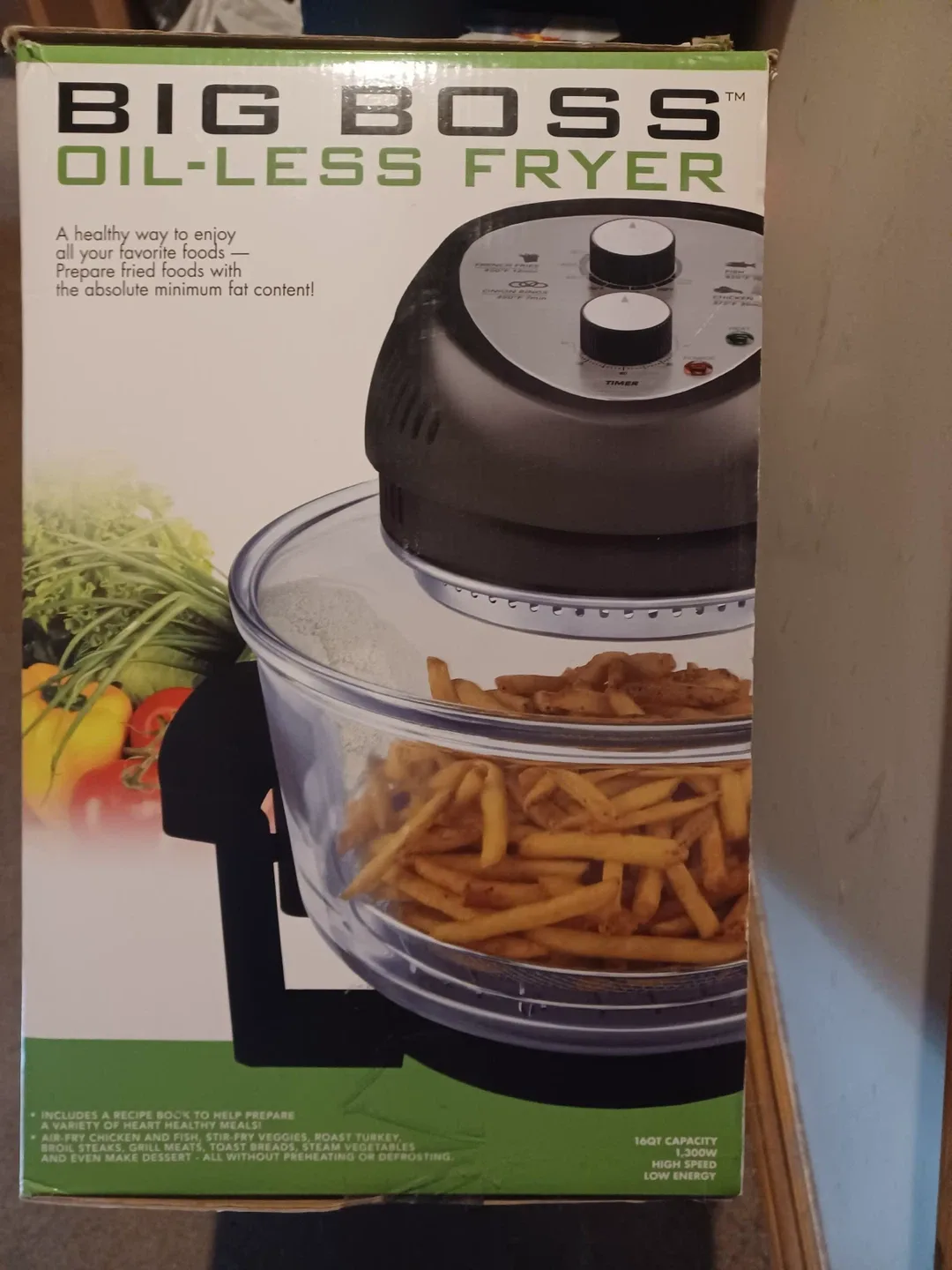 Big Boss Oil-Less Air Fryer image indicator(2)