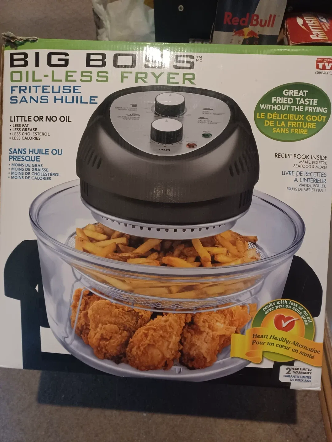 Big Boss Oil-Less Air Fryer
