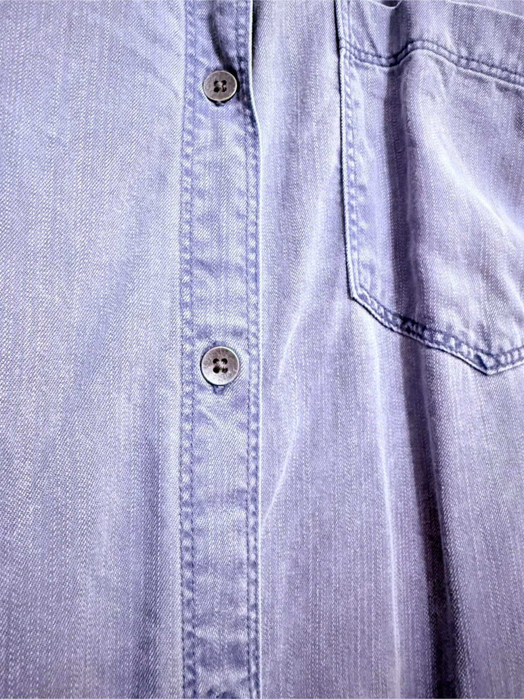 Old Navy Women's Mariana Trench Button Down Shirt Blue Size XL image indicator(4)