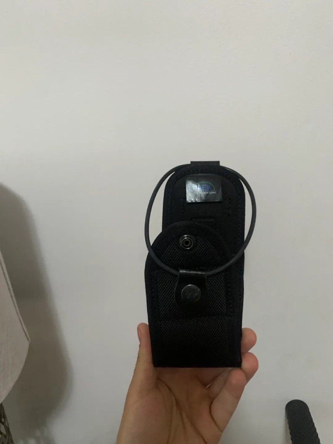 MEK International Black Pouch NEW