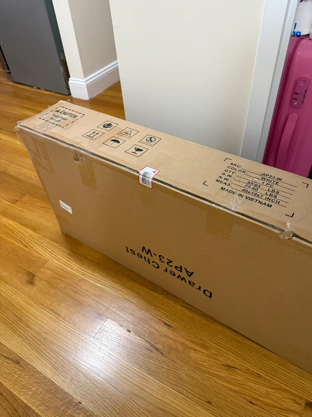 White 5 Drawer Dresser - New in Box! image indicator(3)