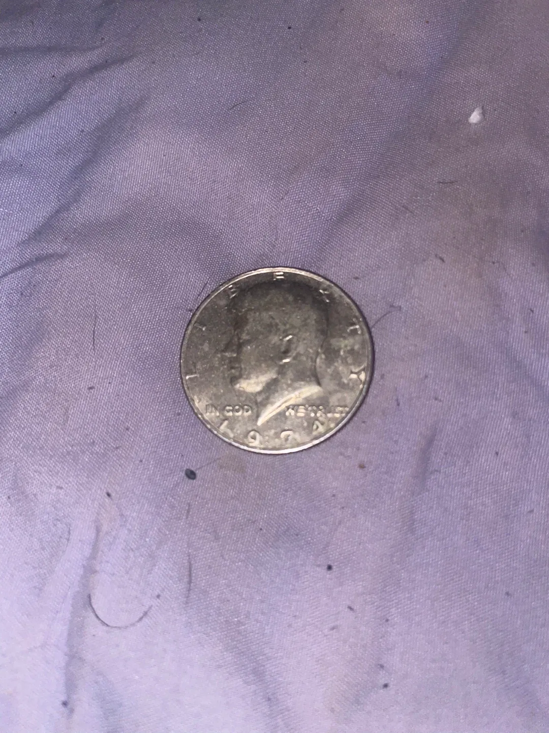 Two Dollar Bills & 1978 Half Dollar Coin image indicator(5)