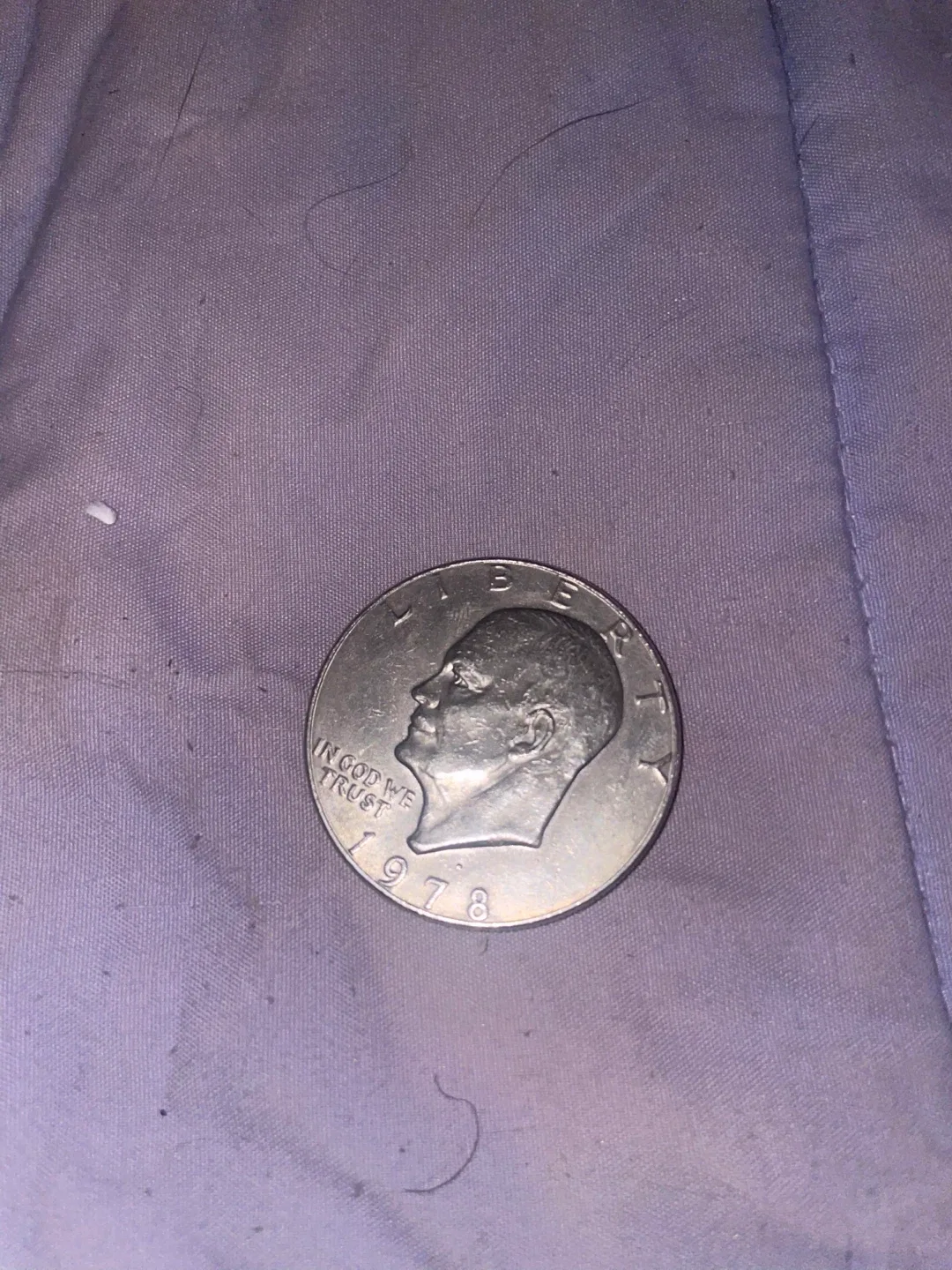 Two Dollar Bills & 1978 Half Dollar Coin image indicator(3)