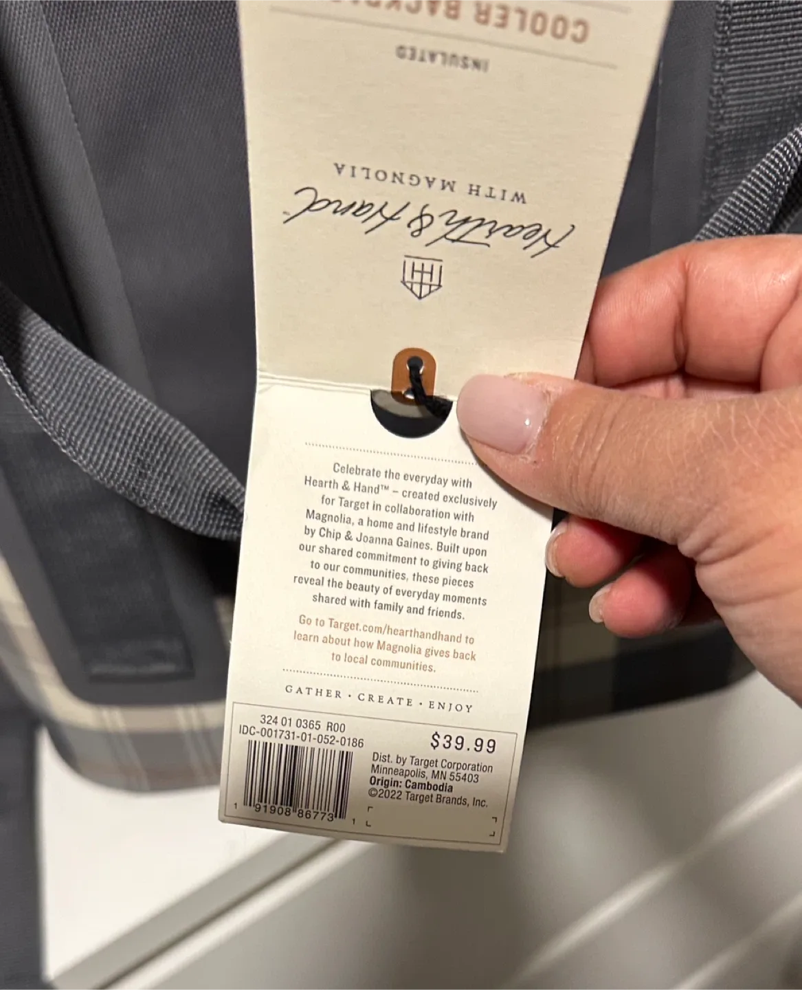 Hearth & Hand Cooler Backpack - Insulated image indicator(3)