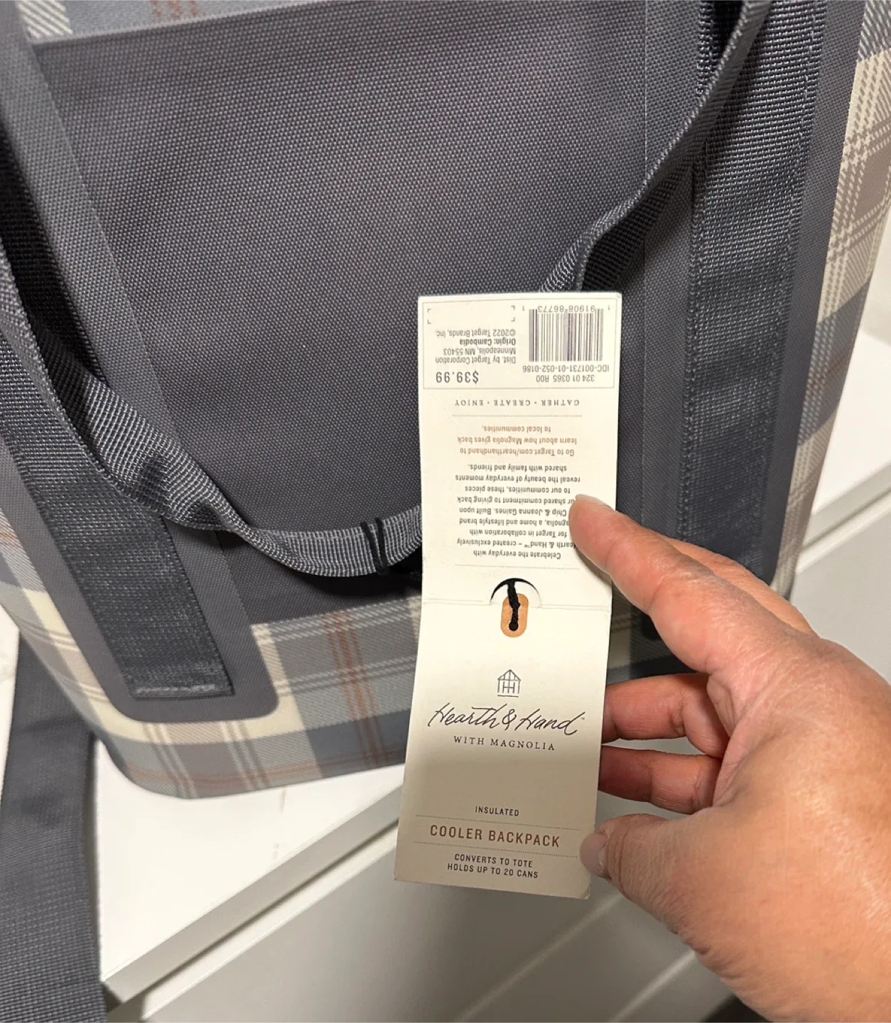 Hearth & Hand Cooler Backpack - Insulated image indicator(4)