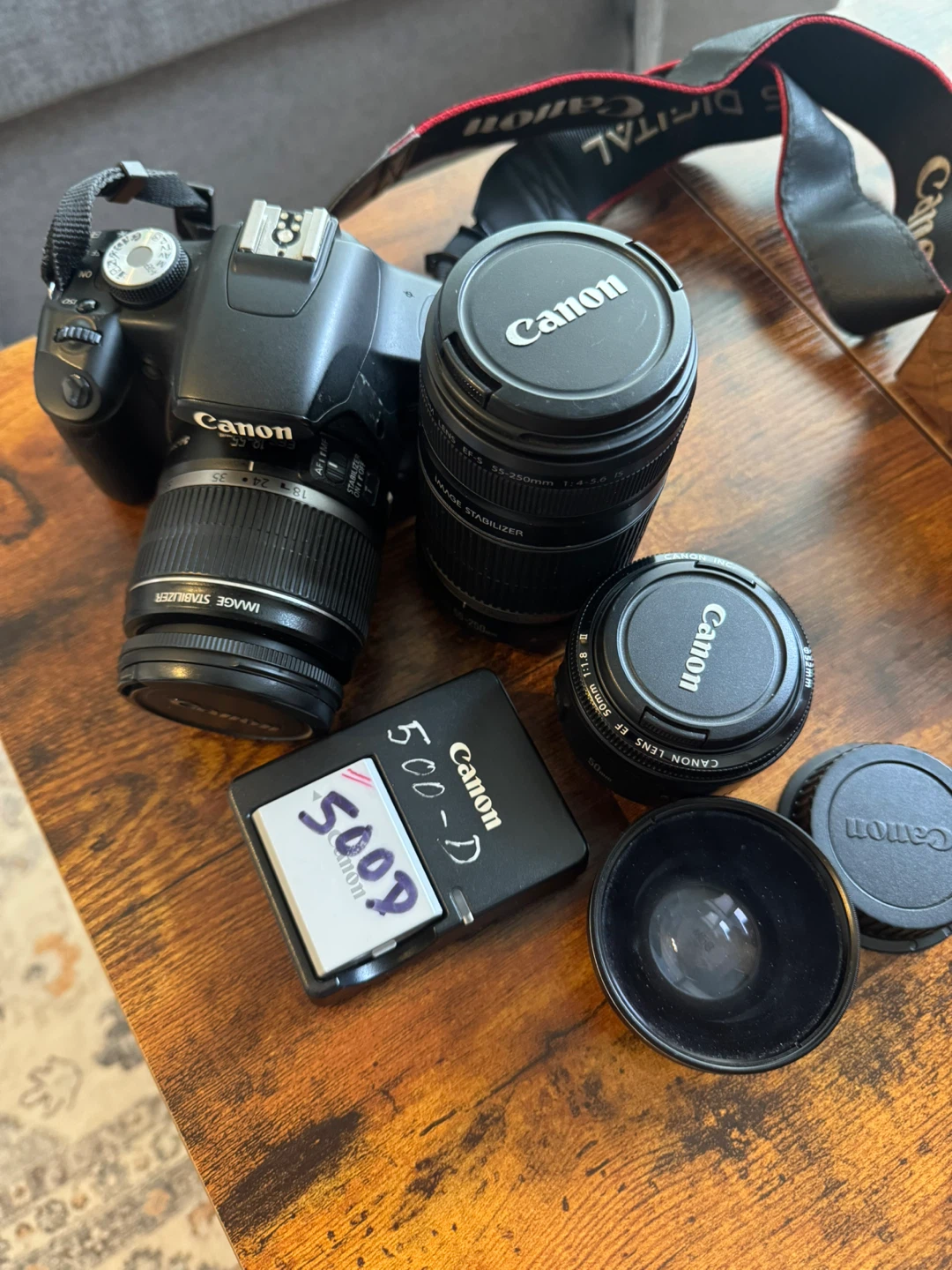 Canon EOS Rebel T1i (500D) Camera with Lenses - photo 2