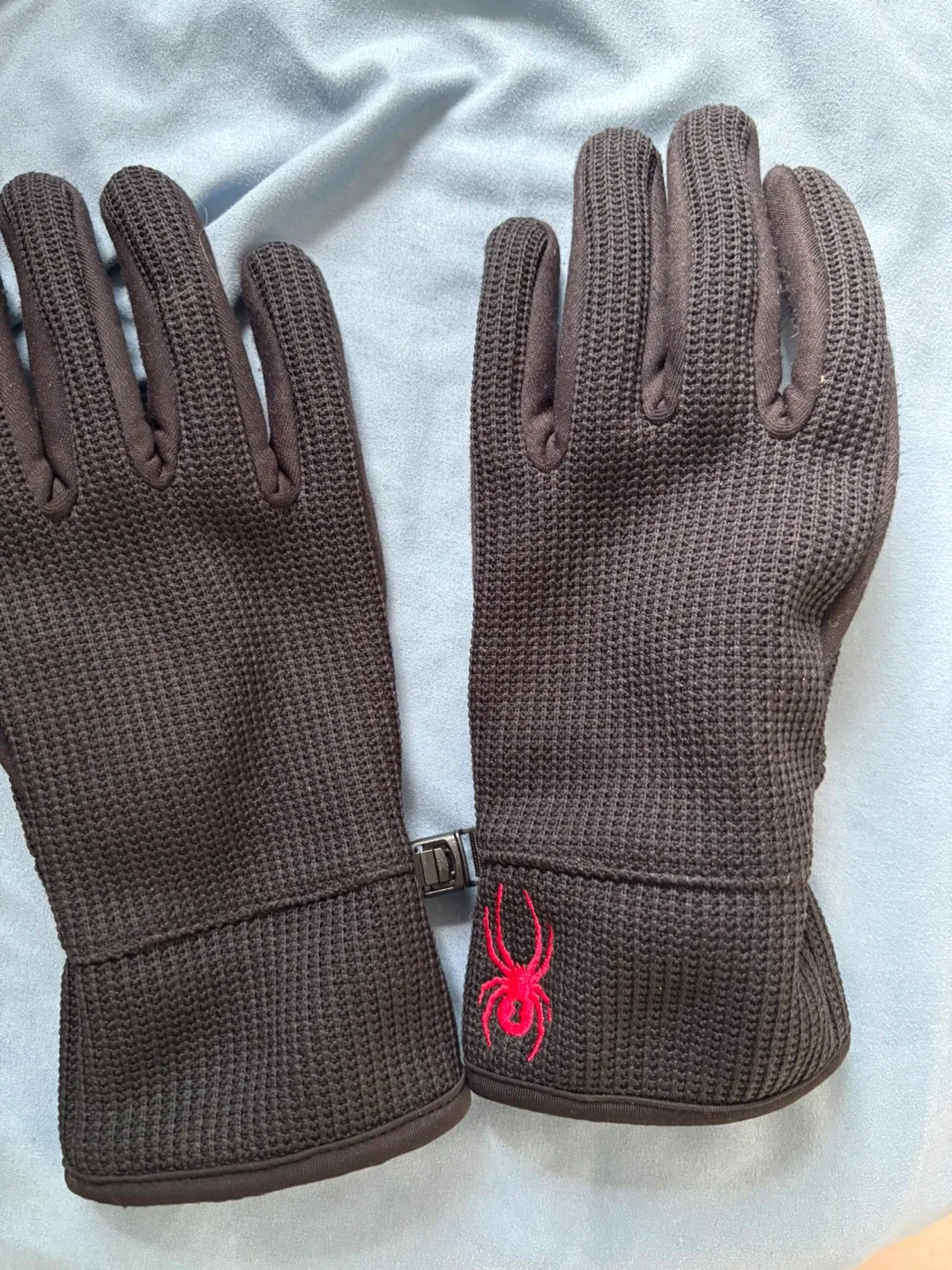 Spyder Black Gloves