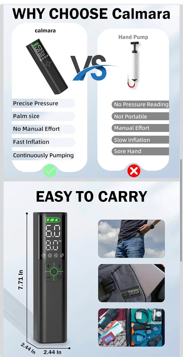 Z10 Portable Air Pump - New in Box! image indicator(3)