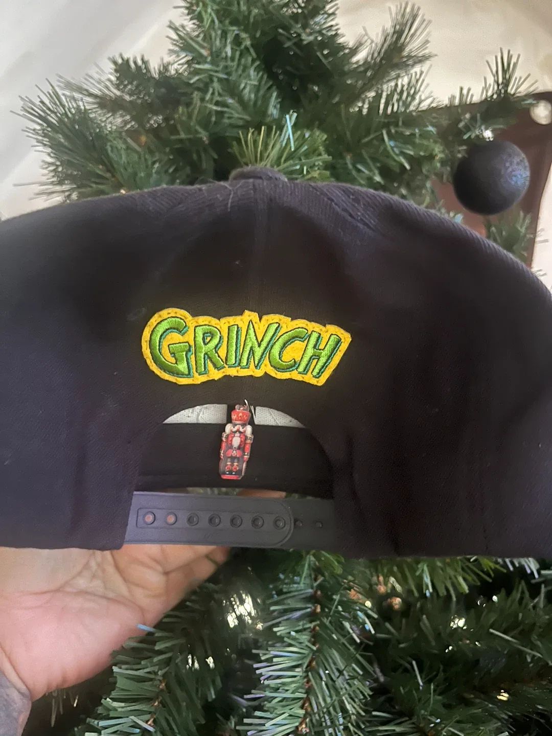 Grinch Christmas Black Hat image indicator(3)