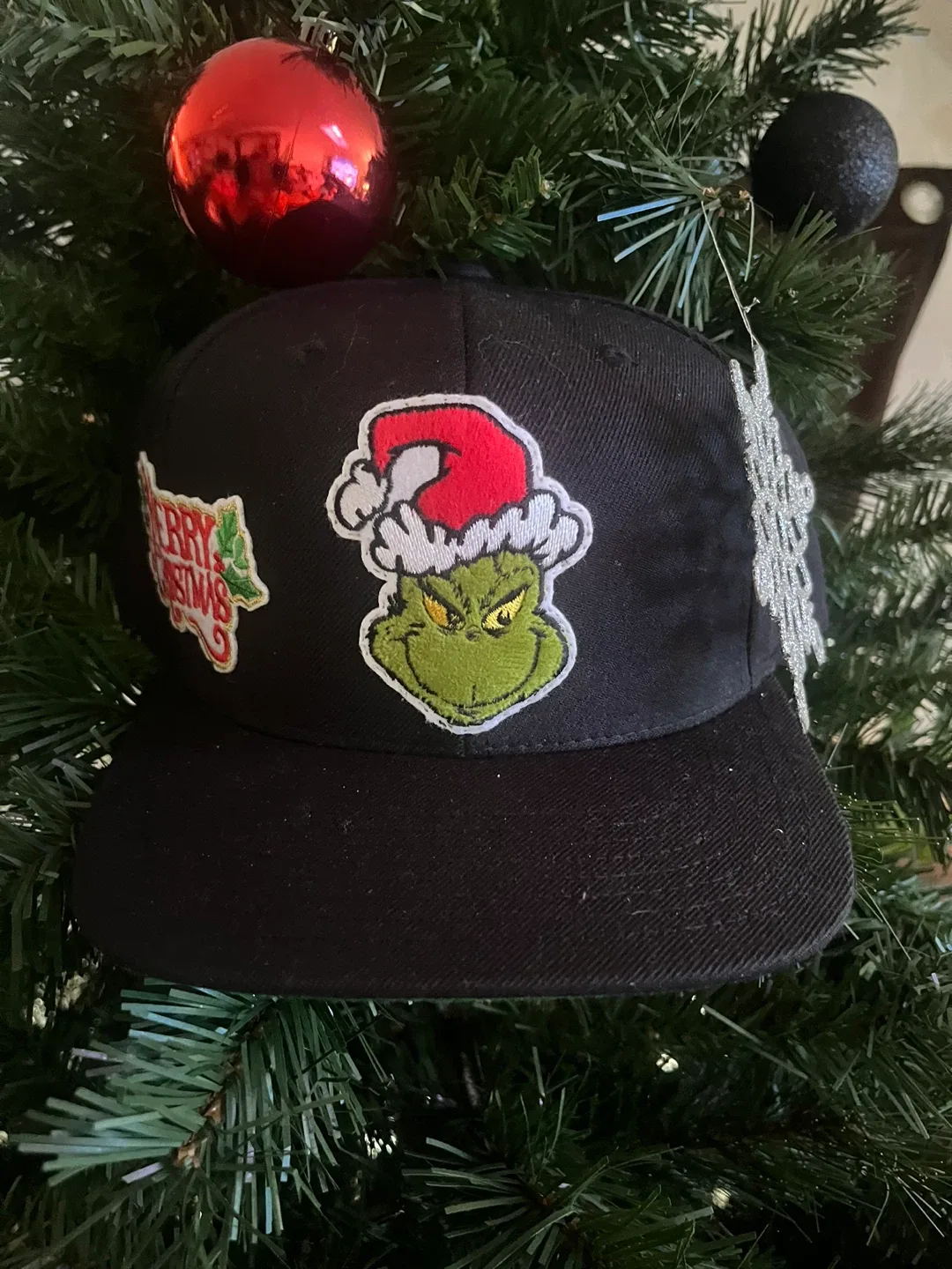 Grinch Christmas Black Hat