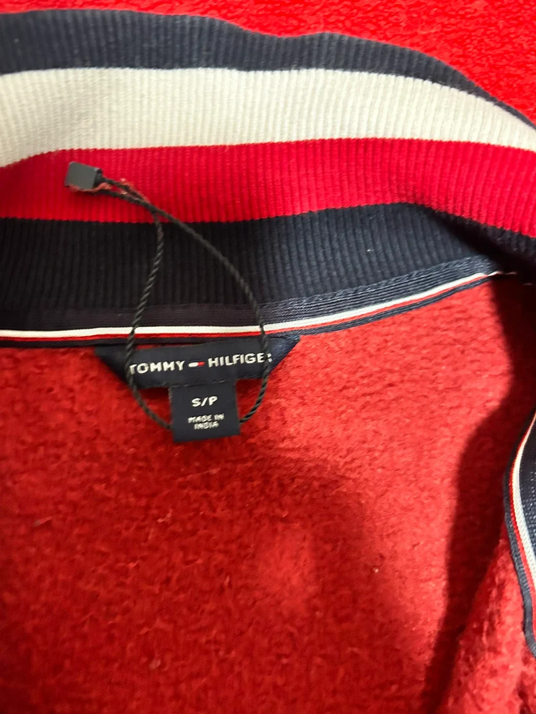 Tommy Hilfiger Red Pullover Dress - Size S image indicator(2)