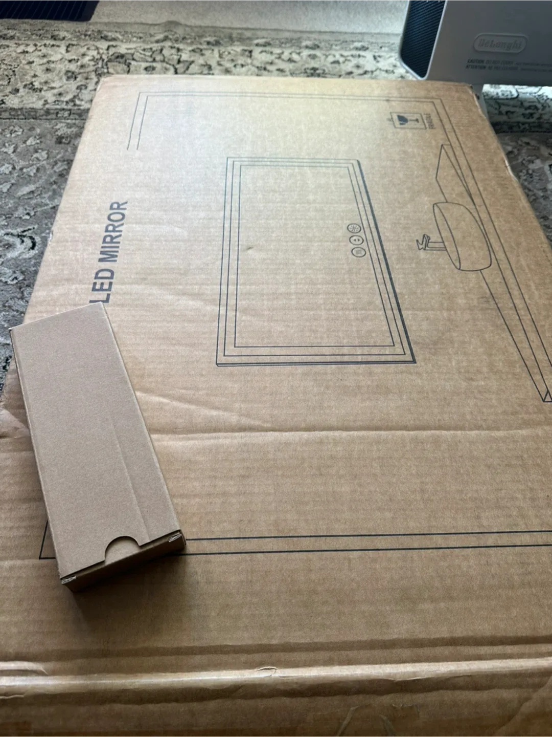 LED Lighted Bathroom Vanity Mirror - 24x16 inch image indicator(9)