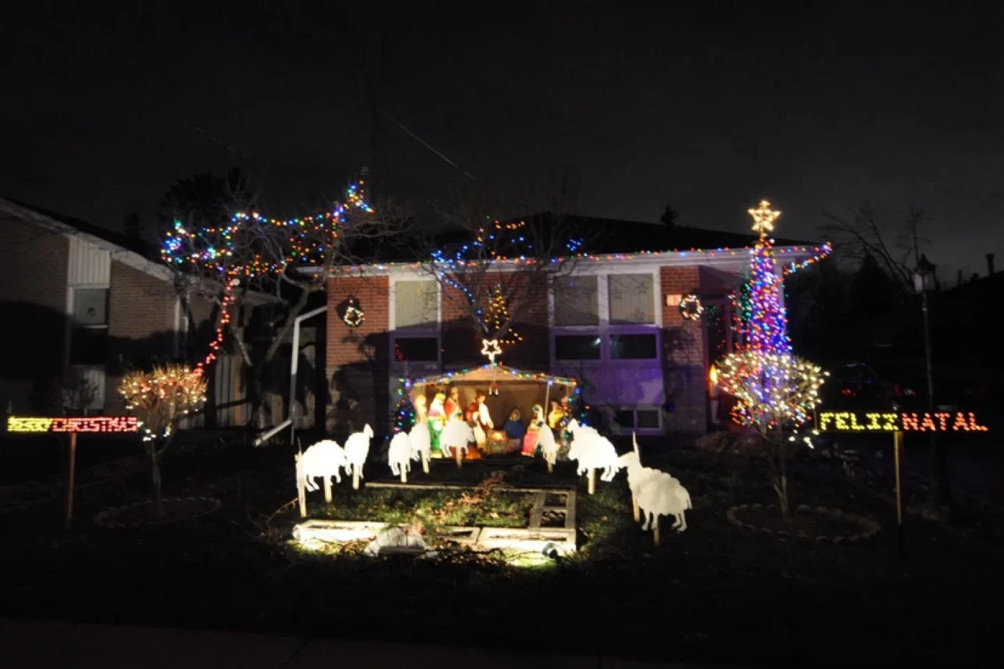 Nativity Christmas Blow Molds