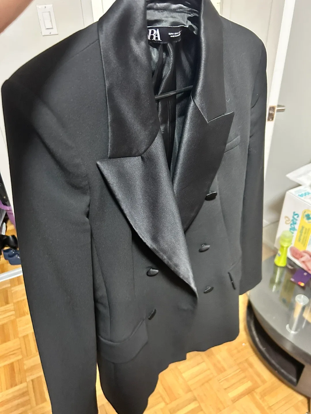 Zara Black Blazer - Size S image indicator(3)