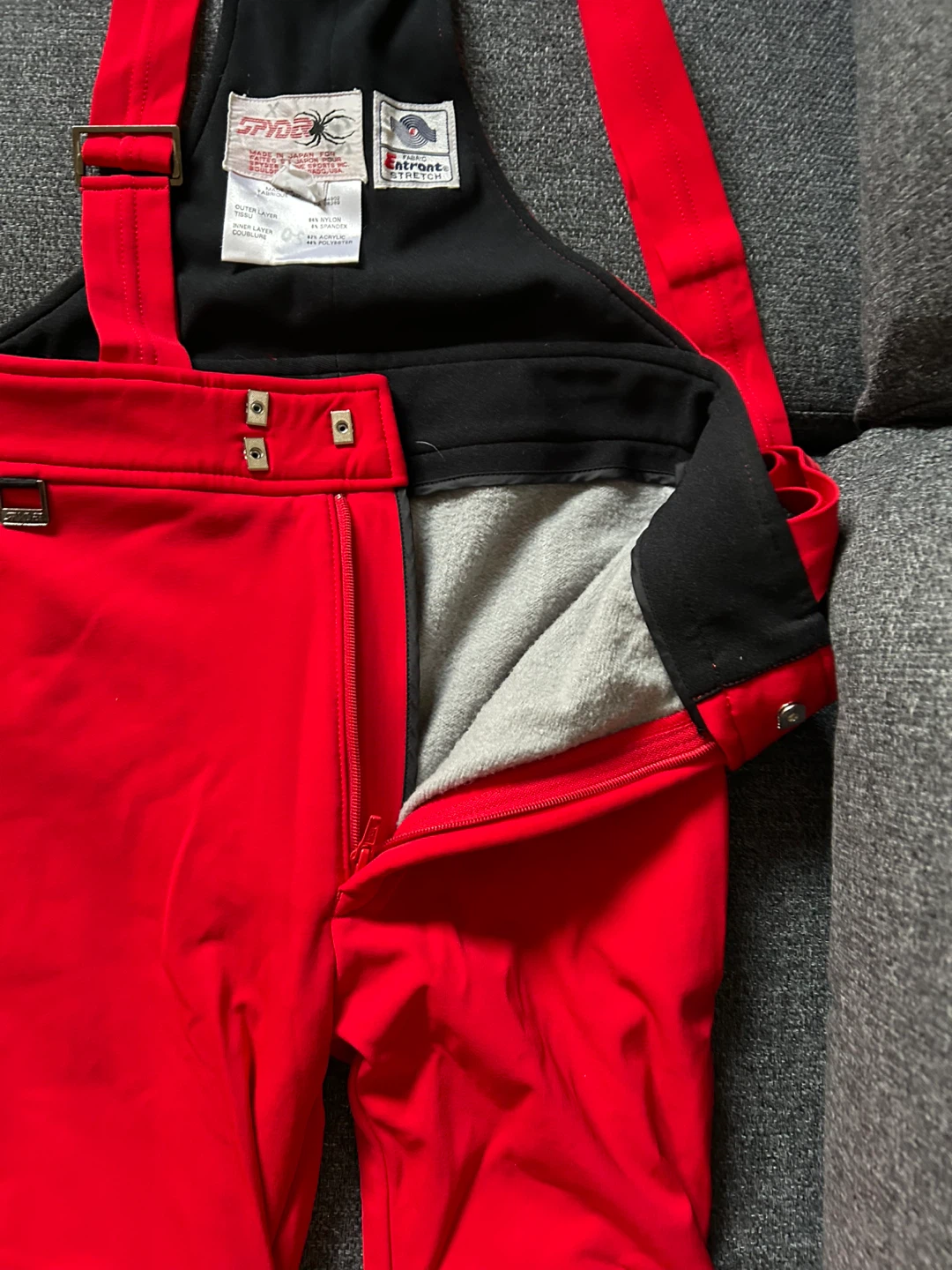 Spyder Red Ski Bib Pants - photo 3