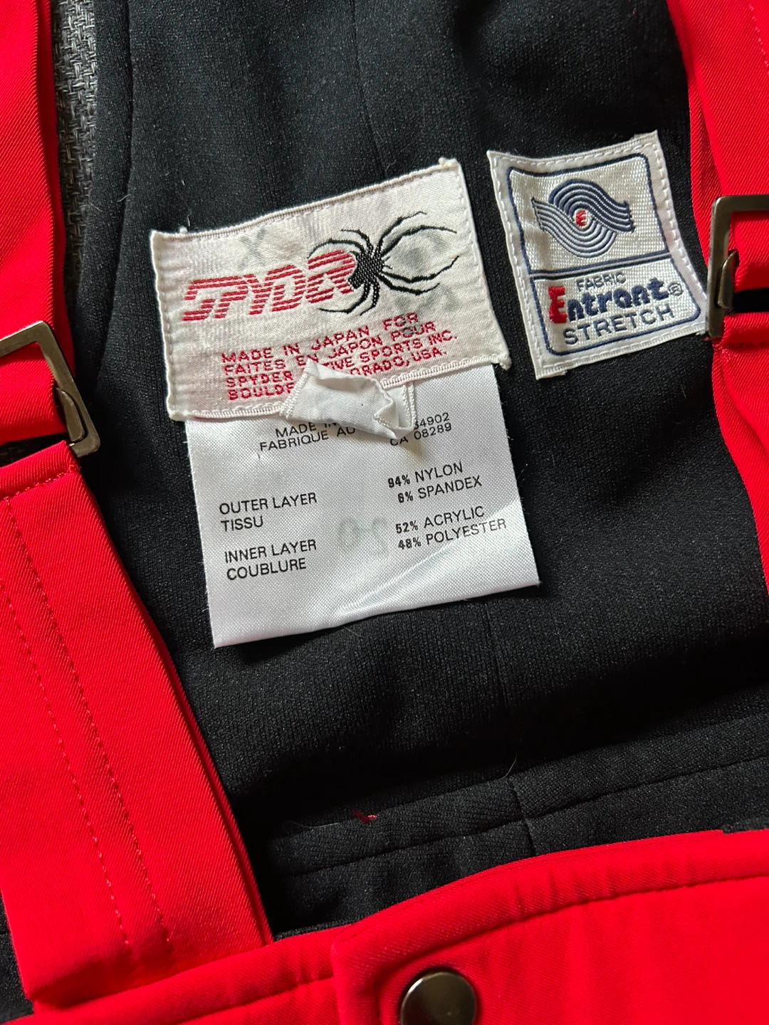 Spyder Red Ski Bib Pants - photo 5