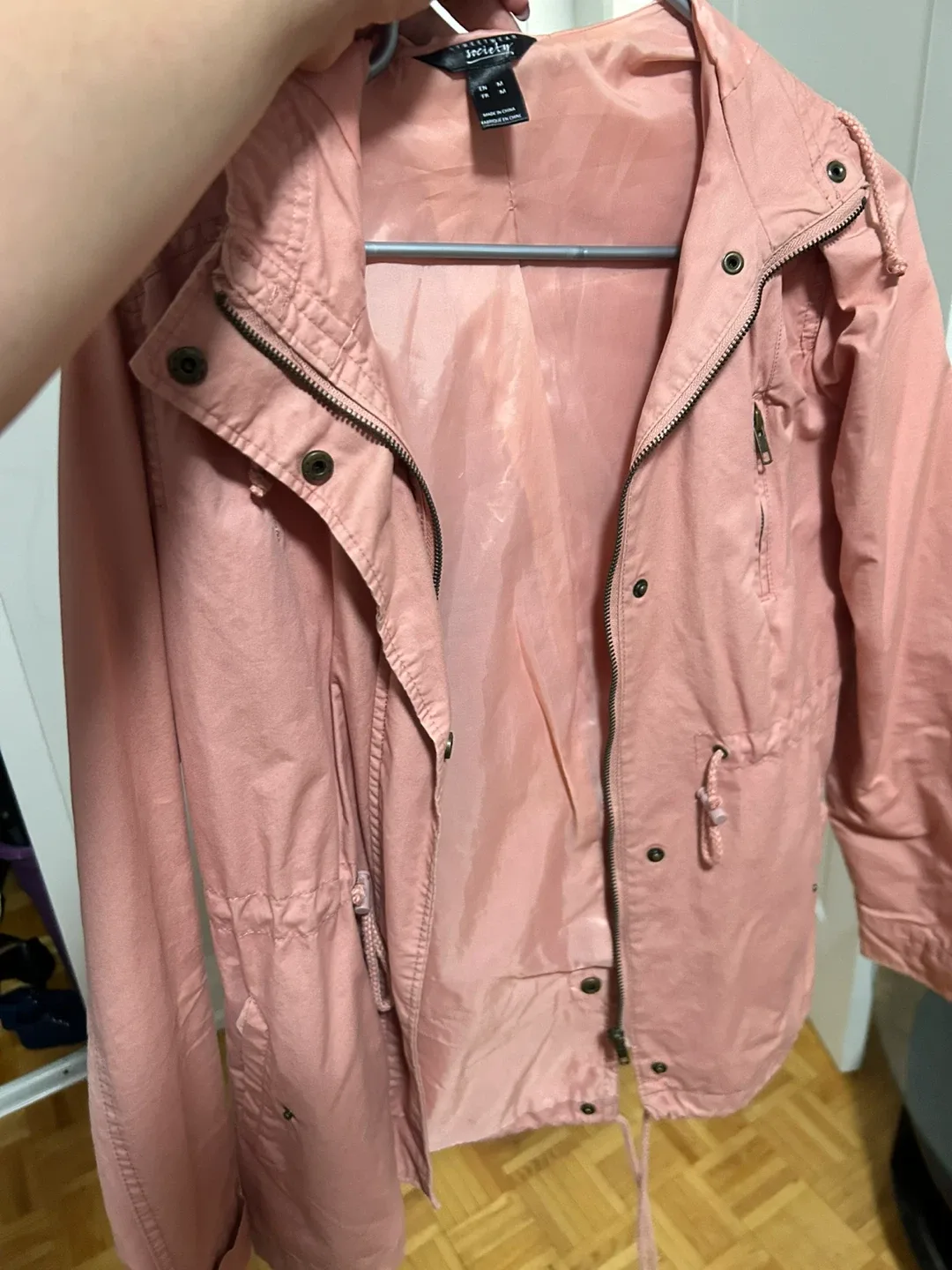 Streetwear Society Pink Jacket - Size M