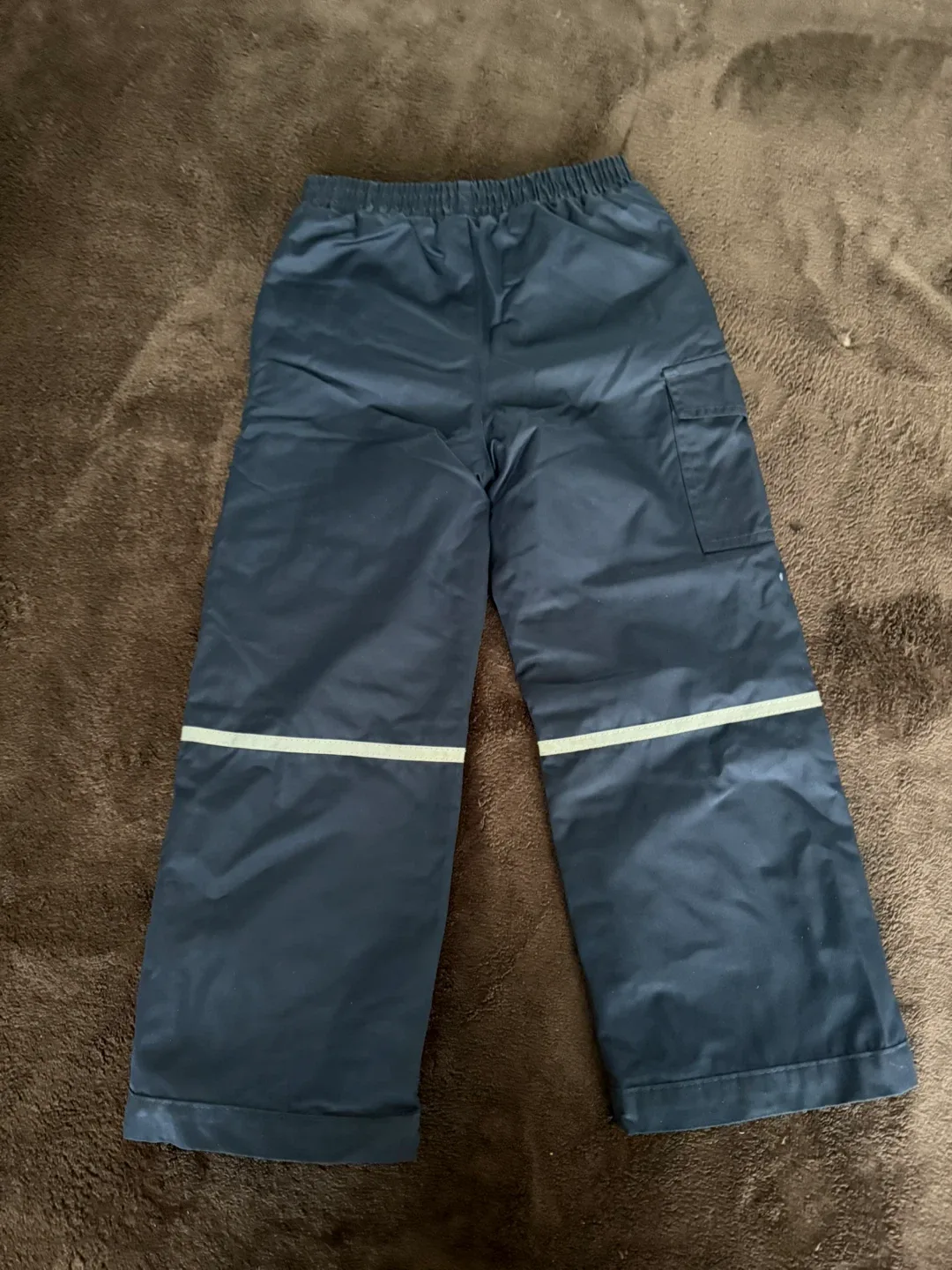 Kids Snow Pants - Blue and Yellow image indicator(4)