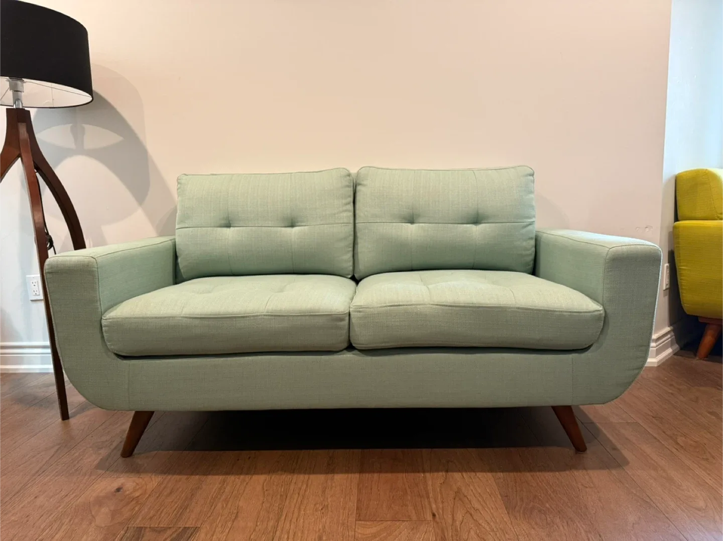 Light Green Loveseat Sofa image indicator(2)